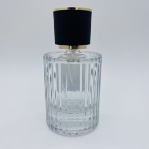 Portable 50ml <b>Perfume</b> Atomizer Glass Bottle with Plastic Cap Personal Care Refillable <b>Containers</b>/Bags - Product Image 2