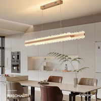 Lustres LED en aluminium de luxe modernes personnalisables VH Décoration intérieure contemporaine Lampes suspendues pour hauteur réglable
