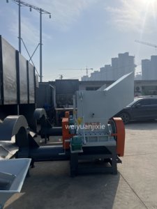 Nhà máy <span class=keywords><strong>PVC</strong></span> Ống dải nhựa Máy Nghiền xe bumpers nhựa Shredder máy - Product Image 6