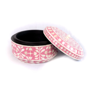 Boîte à bijoux indienne de luxe faite à la main avec incrustation d'os personnalisée et boîte décorative - Product Image 5