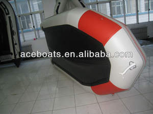 Bateau gonflable en PVC personnalisé Reachsea avec plancher en nervure en aluminium Offre Spéciale <span class=keywords><strong>dériveur</strong></span> pour les sports nautiques et la pêche - Product Image 4