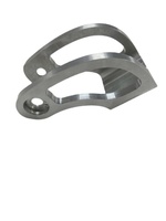Pièces de robot en acier inoxydable et aluminium usinées CNC de haute précision, usinage par électroérosion à fil et brochage pour équipement industriel - Service OEM