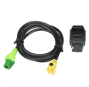 Cable Adaptador USB Compatible con Volkswagen RNS315, Botón de Interruptor para VW GOLF Passat CC RCD510 - Product Image 3