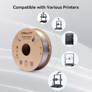 Filamento PETG Transparente Creality de 1.75mm y 1kg para Impresora 3D, Impresión de Alta Velocidad - Product Image 5