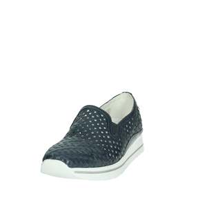 Cinzia Soft Chaussures épaisses en cuir perforé bleu pour femme 37 39 40 41 - Product Image 4