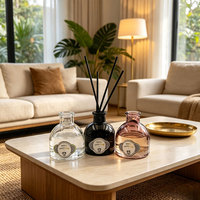 Diffuseur de parfum d'ambiance de luxe pour hôtel et maison, diffuseur à bâtonnets d'huiles essentielles sans flamme, parfum d'ambiance pour usage domestique