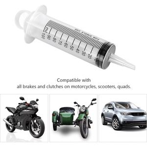 Kit universel <span class=keywords><strong>de</strong></span> purge <span class=keywords><strong>de</strong></span> <span class=keywords><strong>frein</strong></span> 100 ml avec tuyau <span class=keywords><strong>de</strong></span> 50 cm, seringue <span class=keywords><strong>de</strong></span> purge d'embrayage hydraulique pour moto, scooter, quad, purgeur d'huile monopersonnel - Product Image 3