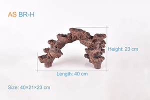 120CM Moderne Reef Scaping Marine Fish Tank <span class=keywords><strong>Aquarium</strong></span> 130-D Céramique Corail Roches Artificielles En Céramique Roches Live Rock Accessoire - Product Image 5