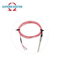 Sonde de pénétration 3*100mm PT100 Platinum RTD Classe a Précision Capteur de température alimentaire