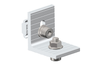 Kit de Triangle de barre d'angle de toit plat réglable de panneau solaire d'usine Rail en aluminium pour le système de montage de support de toit solaire | Signe d'art