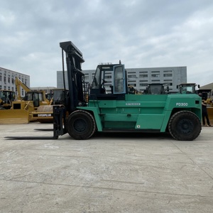 มีรถยกมิตซูบิชิ FD300 มือสอง 30 ตัน นำเข้าจากญี่ปุ่น เครื่องยนต์ดีเซล 6D24‑T สำหรับงานยกตู้คอนเทนเนอร์ในท่าเรือ - Product Image 1
