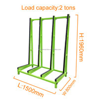59-Zoll-Höhe einseitige Struktur Glas Granit Marmor und andere Platte Lagerung und Transport Rack