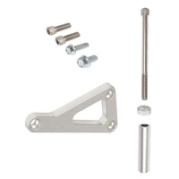 Kit d'outils 551411 pour conversion de moteur Small Block Chevy SBC, support d'alternateur en acier inoxydable billette, LS LT, course automobile, moteur de voiture