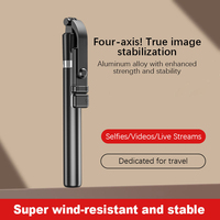 Trépied portable pour selfie de 170 cm, support magnétique universel pour téléphone portable, anti-vibration, monopode télescopique, kit vidéo en direct