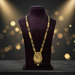 Wholesale Fashion 24K Gold Plated Jewelry, Indian Wedding Jewelry, Brass Gold Filled Long Mangalsutra for Married Women Jewelry - Product Image 3