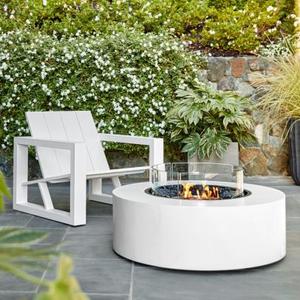 Outdoor Sofa Set Vuurkorf Tafel Aangepaste Tuinmeubilair Patio Fire Pit Pool Fire Kom