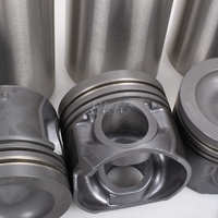 Kit de révision moteur pour pièces d'excavatrice C6.4 C7.1 C10 C18 3054 3116 3126 3508, kit de chemise de cylindre pour remplacement Perkins Caterpillar