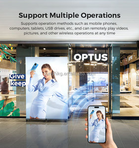 Led khác nhau cách cài đặt Poster kỹ thuật số hiển thị <span class=keywords><strong>video</strong></span> LED màn hình hiển thị áp phích kỹ thuật số trong nhà - Product Image 5