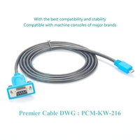 Cable Convertidor de Datos Serie Universal Micro USB Macho a RS232 DB9 Hembra FTDI FT232RL, RS232 a USB Micro, Cable Micro USB RS232