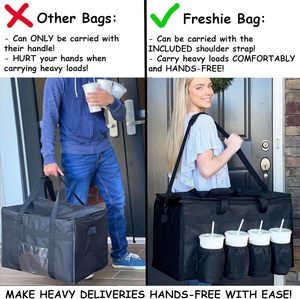 Muestra gratis impermeable motocicleta térmica comida Pizza entrega nevera bolsa bicicleta aislada comida entrega mochila - Product Image 4