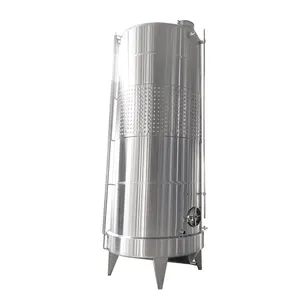 Personnalisé 1000l 2000l 5000L à vin en acier inoxydable cuve de fermentation pour le vin rouge