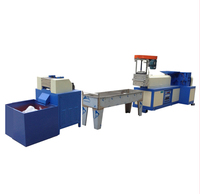 Pp Hdpe Ldpe Abs Pc Pa Ordures Nylon Ps Bouteille Coût de l'acide polylactique Recycler Déchets de granulés de plastique Faisant la machine