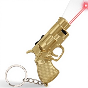 Nuevo Llavero Creativo con Láser en Forma de <span class=keywords><strong>Pistola</strong></span>, Mini Linterna LED Infrarroja, <span class=keywords><strong>Juguete</strong></span> Colgante, Llavero con Linterna al por Mayor - Product Image 4