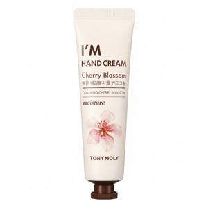 Tony Moriam crema per le mani acido ialuronico biologico miele vitamina C Mini 30ml sbiancamento idratante OEM fornitura profumo di fiori di ciliegio - Product Image 1