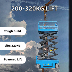 Plataforma Elevadora de Tijera Portátil, Elevador Hidráulico Móvil, Plataforma de Elevación Aérea de 6m, 8m, 10m, 12m - Product Image 5