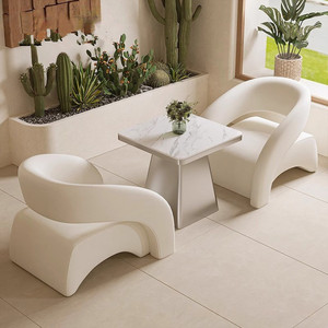 เก้าอี้พักผ่อนดีไซน์ใหม่ปี 2026 โครงไม้สไตล์โมเดิร์น เหมาะสำหรับห้องนั่งเล่น โรงแรม และสำนักงานที่บ้าน - Product Image 2