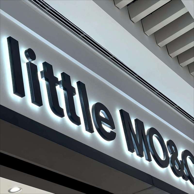 Backlit Letters Signboard Led 3D Channel