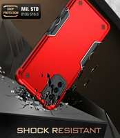 Coque de téléphone de luxe antichoc et étanche en TPU+PC 3-en-1 avec anneau magnétique pliable pour Oppo Reno 7 – Meilleures ventes en gros