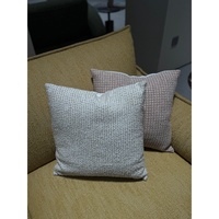 Coussin décoratif personnalisable en tissu suédé tissé à la main, broderie géométrique abstraite, doux et durable, pour canapés, lits et hôtels