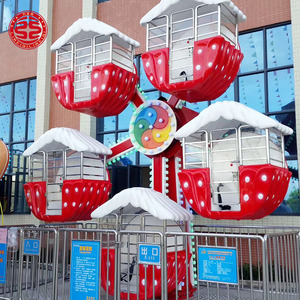 Divertida Rueda de la Fortuna Mini para Exteriores, Rueda de la Fortuna Mini Bidireccional, Juegos Mecánicos para Niños en Venta - Product Image 2