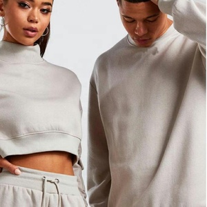 Custom Tracksuits for Men With Pockets <strong>Ladies</strong> Short Top Blank Zipper Custom Sports <strong>Suit</strong> - Product Image 2