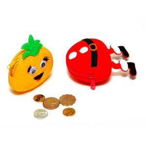 Vendita calda da <span class=keywords><strong>donna</strong></span> braccialetto in Silicone portachiavi alla moda portafoglio in Silicone <span class=keywords><strong>con</strong></span> cerniera porta carte <span class=keywords><strong>portamonete</strong></span> - Product Image 5