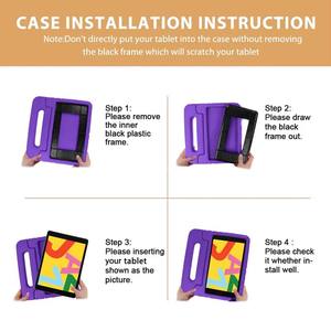 Étui HGD pour Lenovo Tab P10 10,1 pouces, housse antichoc avec poignée et support pour enfants, compatible Tab M10, assistant de bureau - Product Image 3