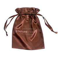 Sacs en velours à cordon pour bijoux, vente en gros, pochettes en velours personnalisées avec LOGO, ensemble d'emballage pour perruques