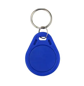 Wholesale custom Epoxy rfid keychain Tag portable keyfob with smart chip for Social Media Sharing Supplier