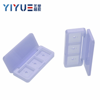 YIYUE Offre Spéciale 3 couleurs portable vide fard à paupières conteneur blush maquillage compact poudre cas