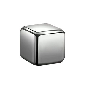 Los cubos de metal ecológico más vendidos, bebidas, vino, whisky, piedra de refrigeración, cubos de whisky, grado alimenticio, reutilizable, <span class=keywords><strong>cubo</strong></span> de hielo de acero inoxidable 304 - Product Image 2