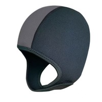 Bonnet de bain en néoprène 3 mm avec sangle sous le menton, personnalisable avec logo Sinodiving, pour la plongée et le surf