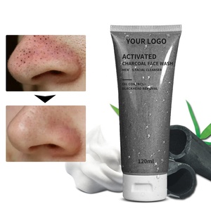 Limpiador <span class=keywords><strong>facial</strong></span> para hombres de etiqueta privada <span class=keywords><strong>Limpieza</strong></span> profunda Control de aceite Lavado <span class=keywords><strong>facial</strong></span> para hombres de carbón orgánico - Product Image 2