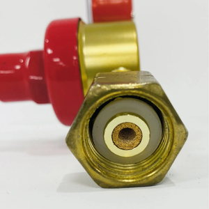 Regolatore bombola <span class=keywords><strong>Gas</strong></span> naturale butano metano tipo russo ottone gpl - Product Image 5