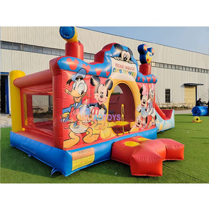 Château gonflable d'extérieur en forme <span class=keywords><strong>de</strong></span> souris <span class=keywords><strong>de</strong></span> <span class=keywords><strong>dessin</strong></span> <span class=keywords><strong>animé</strong></span> avec toboggan pour enfants - Product Image 6