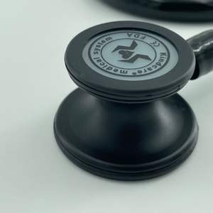 KT-170B Double-Sided Stainless Steel Stethoscope <b>Black</b> Head Ear Hook Manual Power Adult Stethoscope for Export Class II - Product Image 5
