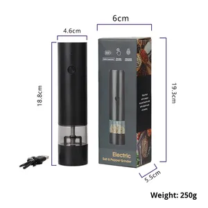 Ensemble de salières et poivrières automatiques rechargeables USB Type-C pour la cuisine (vente en gros) - Product Image 3