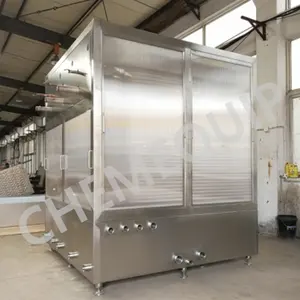 Bantal Piring Evaporator Air Chiller untuk Memproduksi Dingin Air