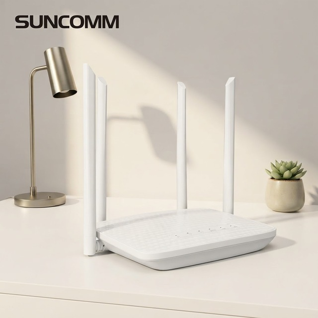 Home 4G LTE Router 300Mbps 2.4GHz CAT4 Unlocked SIM Card Router Wireless Internet Router with High Gain Antennas for Home Office
