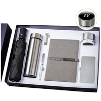 Idées de cadeaux pour hommes Nouveaux produits 2026 Idées de cadeaux d'entreprise personnalisés avec logo Parapluie Carnet avec stylo Coffret cadeau pour clients